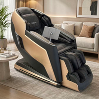 Sillón de Masaje Eléctrico Reclinable 4D Shiatsu Multifuncional Moderno y Económico para Sala de Estar, el Más Vendido en China en 2026