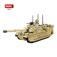 Woma oyuncaklar eğitim tuğla askeri yapı seti tankları oyuncak çocuklar için (C0117)