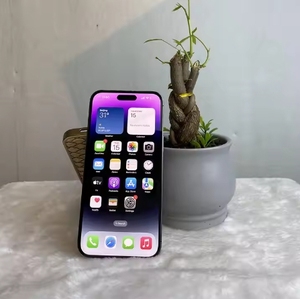 โทรศัพท์มือถือมือสองใช้14ไม่มีการปลดล็อค<span class=keywords><strong>256GB</strong></span> สำหรับโทรศัพท์เกรด A + 14 <span class=keywords><strong>PRO</strong></span> <span class=keywords><strong>MAX</strong></span> Ai จำนวนมาก - Product Image 3