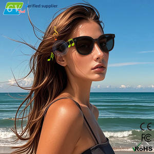 Lunettes <span class=keywords><strong>de</strong></span> soleil intelligentes à succès pour femmes, audio sans fil, verres polarisés bleus en plastique, monture PC haut <span class=keywords><strong>de</strong></span> gamme, lunettes <span class=keywords><strong>de</strong></span> sport intelligentes pour hommes - Product Image 1