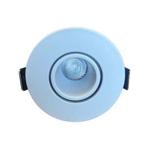 Mini Foco LED Empotrable para Baño, 5W, 360LM, 4000K, Carcasa Blanca, 60*53mm, Orificio de 45mm, Ángulo de 24°, IP20, Base SMD, Cuerpo de Lámpara de PC - Product Image 1