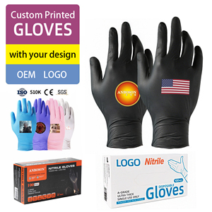 <span class=keywords><strong>Gants</strong></span> en nitrile jetables <span class=keywords><strong>bleus</strong></span> pour examen médical, chirurgie, tatouage, préparation alimentaire - Product Image 6