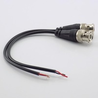 Câble d'alimentation DC avec connecteur BNC femelle vers adaptateur femelle, connecteur BNC, prix du fil pour système de sécurité de caméra CCTV