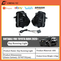 Feux de jour à LED pour Toyota RAV4 2026+ – Ensemble de feux antibrouillard DRL avec clignotants dynamiques – Pièces accessoires extérieures aérodynamiques