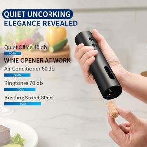 Rechargeable Corkscrew Wine <b>Bottle</b> Openers Electric Wine <b>Bottle</b> Opener for Gifts - Product Image 4