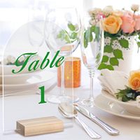 Panneaux de table en acrylique blanc de mariage arqué clair personnalisés en usine pour Halloween artisanat en bois boîtes en bois panneaux muraux