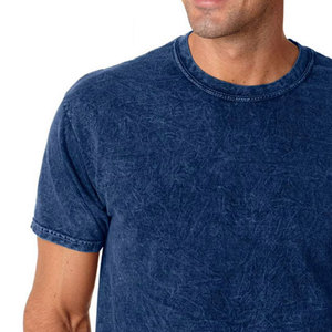 T-shirts en coton biologique en gros pour hommes, style vintage délavé, pour l'été, vente chaude, meilleur prix, t-shirt vintage personnalisé pour hommes - Product Image 5