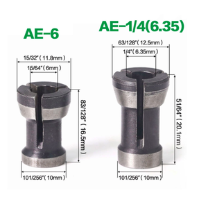 L-AC005 Thu Thập Máy Cắt Khắc Mâm Cặp Máy Phay Điện Phụ Kiện Máy Định Tuyến Thay Đổi Trục - Product Image 3