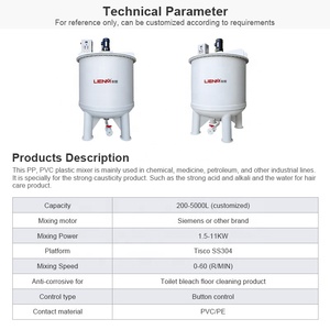 Máy Làm Thuốc Tẩy Tùy Chỉnh Máy Trộn Sản Xuất Hóa Chất Lỏng Vệ Sinh Nhà Vệ Sinh - Product Image 2