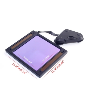 Máscara de Soldadura con Oscurecimiento Automático Solar True Color Out Control Big View Eara 4 Arc Sensor DIN5-DIN13 para Soldadura TIG MIG MMA - Product Image 4