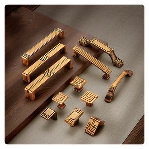 Poignées en alliage de zinc de style antique pour armoires tiroirs meubles armoires portes d'armoires-pour usage en cuisine - Product Image 6