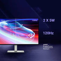 Écran commercial grand format S3225QS 3840*2160, moniteur 120Hz avec dalle VA et base relevable