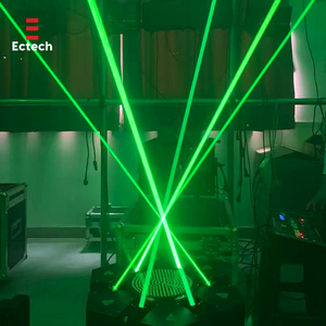Luz Láser RGB Comercial con Efecto de 6 Ojos, Control DMX Maestro-Esclavo y Control por Voz, Luz Láser para DJ, Luz de <span class=keywords><strong>Discoteca</strong></span> - Product Image 1