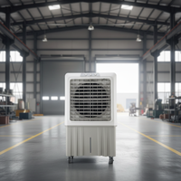 Refroidisseur d'air évaporatif portable industriel de 80 L à grande capacité pour entrepôts et ateliers - Prix de gros