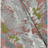 Tissu jacquard graffiti pour rideau mode style palais tissu jacquard motif 3D tissu jacquard