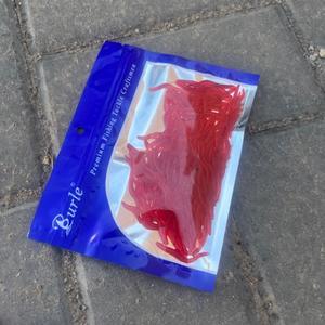 Appât Vivant, Vers Mou, Leurre de Pêche, Matériel PP, Vers Rouge Poudreux pour la Pêche au Bar et à la Truite en Eau Douce - Product Image 5