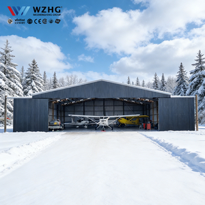 Hangar industriel en structure d'acier pour jets privés - Product Image 1