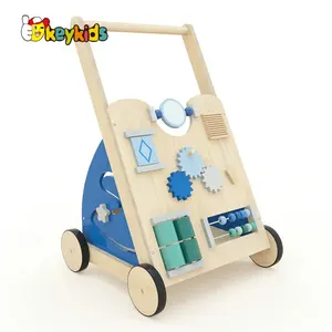 新しいデザインの幼児学習センター木製歩行器W16E158