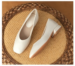 Classic Design Fashion Quality Women Low <b>Heel</b> Casual Pumps Comfortable Black <b>White</b> Ladies <b>Heels</b> Shoes - Product Image 6