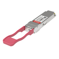 Módulo Transceptor Óptico 100GBASE-BX10-D QSFP28 BiDi 4 X 25G NRZ 1331nm-TX/1271nm-RX 10km Simplex LC/UPC SMF para Ethernet 100G