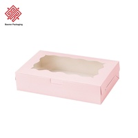 Boîte en papier d'emballage de type fenêtre, boîte en papier kraft de type tiroir carrée pour l'emballage de savon artisanal, boîtes en papier rectangulaires de type avion