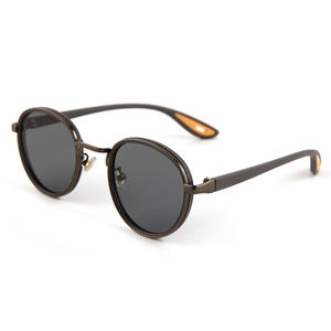 نظارات شمسية جديدة أنيقة على الطراز الأوروبي بإطار دائري للرجال والنساء نظارات عالية الجودة نظارات شمسية للحماية من الأشعة البنفسجية MSPP - Product Image 6