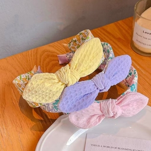2026 Hot Selling Popular Niche Design Exquisite Cute <b>Sweet</b> Bowknot Hairband Light Luxury Women's Hairbands Fashion Jewelry - Product Image 1
