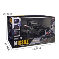 2024 vente chaude Super grande échelle 1:12 transformer Missile jouet voiture télécommande enfants tir balle déformation voiture Expert