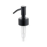 Pompe à lotion en acier inoxydable 28/400 2cc, tête de pompe de remplacement pour distributeur de savon, pompe manuelle pour salle de bain