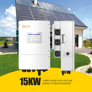 Inverter Solare Ibrido Trifase <span class=keywords><strong>Solis</strong></span> S6-EH3P(8-15)K02-NV-YD-L da 8kw 10kw 12kw 15kw per Accumulo Energetico Domestico - Product Image 1