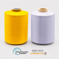 Filament DTY 100% nylon haute résistance, élastique, antibactérien, teint, pour vêtements de yoga, tricot à la main