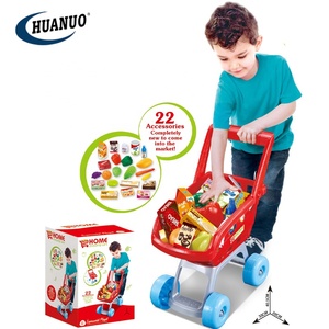 Jeu de simulation pour filles, 22 pièces, jouets de supermarché, ensemble de caddie - Product Image 3