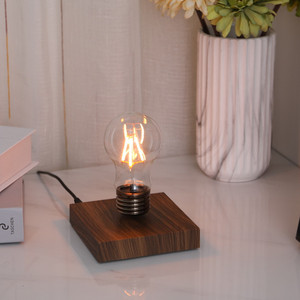 Vintage Magnetic Levitating Bulb <b>Light</b> Floating LED Night <b>Light</b> Homestay Hotel Decorative - Product Image 5