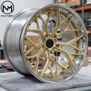 Jantes de voiture de tourisme Maxtera forgées sur mesure AL13 R80 3 pièces pour Porsche 911 <span class=keywords><strong>GT3</strong></span> <span class=keywords><strong>RS</strong></span> BMW M3 M4 M5 <span class=keywords><strong>Audi</strong></span> RS6 G63 AMG en alliage - Product Image 2