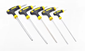 Cờ Lê Chìa Khóa Torx Tay Cầm Chữ T T20 T25 T27 T30 T40 T45 Jig T55 Với Cờ Lê Lỗ An Toàn Dụng Cụ Cầm Tay Điều Khiển Vít Ổ Cắm Sao - Product Image 3