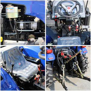 Tracteur agricole TT1504 4x4 avec cabine entièrement vitrée et attelage 3 points - Product Image 2