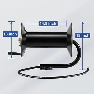 รีลสายม้วนข้อเหวี่ยงมือหมุนขนาด<span class=keywords><strong>300</strong></span>ฟุตรีลสำหรับท่อเก็บของที่มีประสิทธิภาพ - Product Image 5