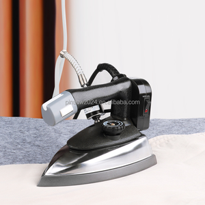 Industrielles Elektrisches Dampfbügeleisen für Nähmaschinen mit Hängeflasche & Wassereimer für Bekleidungsteile - Product Image 5