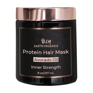 Crème de soin capillaire OEM organique hydratation en profondeur masque capillaire réparateur traitement nourrissant du cuir chevelu revitalisant - Product Image 1