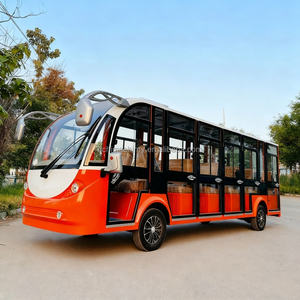 Mini autobús turístico eléctrico duradero de 20 asientos, vehículo turístico popular eléctrico con batería sin mantenimiento con asientos impermeables - Product Image 2