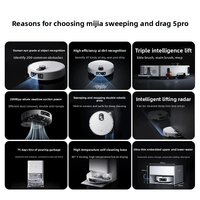 Robot Aspirador Inteligente Xiaomi 5 Pro 2025 con Succión de 23000 Pa para el Hogar, Garaje, Hotel y Uso en Exteriores