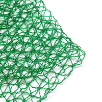 Filet anti-oiseaux vert 20g/m² pour usage agricole, ferme, jardin, maille 15x15, filet de capture et de contrôle des oiseaux, filet tricoté
