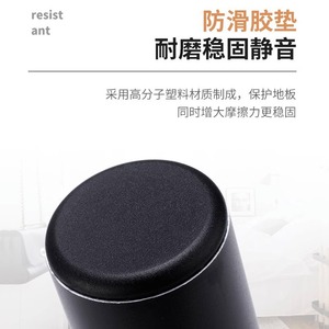 Patas ajustables de aleación de aluminio para mueble de baño, estilo de lujo ligero, soporte telescópico - Product Image 5