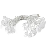 Guirlande lumineuse à bulles YNNew 100 LED, éclairage décoratif pour fêtes en plein air, camping et plus encore