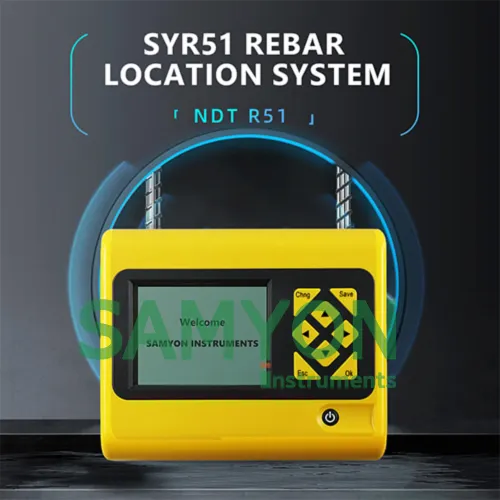 SY-R51 apparecchiature di prova non distruttive Elcometer Rebar distributore In ingegneria civile cemento armato localizzatore sistema di rilevamento