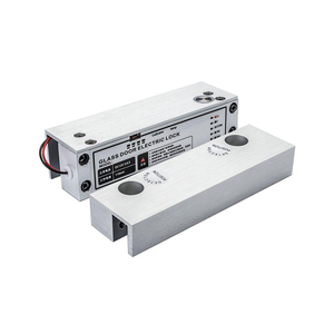 12V an ninh hoàn toàn không khung cửa kính kiểm soát truy cập Thất Bại an toàn điện chốt khóa cho cửa kính 800kg tổ chức lực lượng - Product Image 1