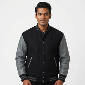 2025 Latest college sport varsity <b>jacket</b> customized embroidered logo OEM Design Varsity Bike <b>racing</b> <b>jackets</b> - Product Image 1