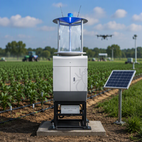 Station de Prédiction des Nuisibles Intelligente YONGAGRI, Alimentée par Énergie Solaire, Batterie au Lithium Fer Phosphate, Moniteur d'Insectes pour l'Agriculture de Précision