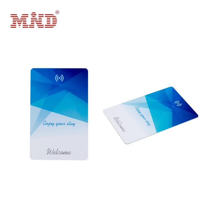 Campioni gratuiti fudan MF chip card hotel key card access control cards fornitori