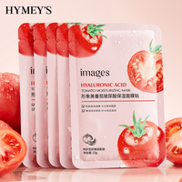Masque facial hydratant coréen en feuille, marque privée, aux extraits naturels de plantes et de fruits, sérum au collagène